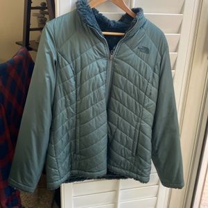 North face reversible jacket